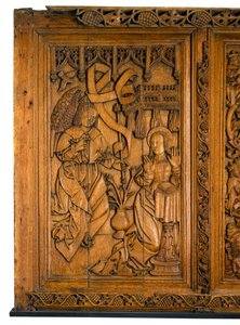 Tillkännagivande från Beaton Panels, 1524-37 av Scottish School