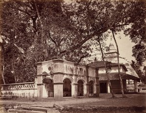 Buddhisttempel, koloni, ca. 10. av Scowen and Co.