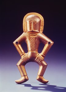 Hästnomad (förgylld silver)