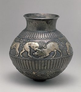 Fartyg, Kul-Oba Kurgan (silver)