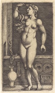 Cleopatra står av Sebald Beham
