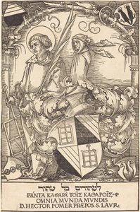 Hector Pomers vapensköld av Sebald Beham