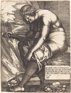 Dido av Sebald Beham