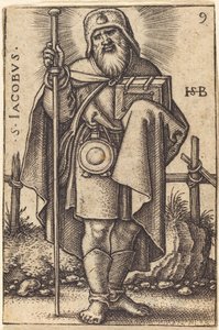Jacobus den äldre av Sebald Beham