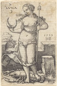 Luna av Sebald Beham