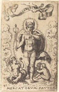 Merkurius av Sebald Beham