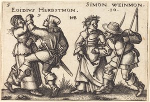 september och oktober av Sebald Beham