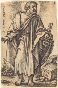 Simon Peter av Sebald Beham