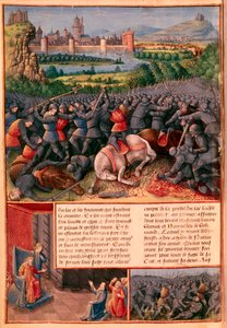Scener från det första korståget, 1096-1099 c1490 av Sebastian Marmoret