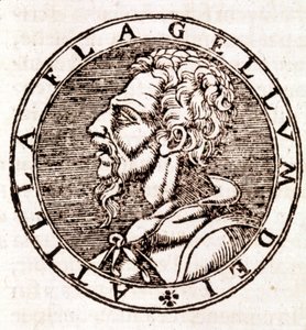 Attila - i "Cosmographia" av Sebastian Munster av Sebastian Munster