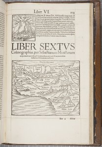 Cosmographia, Col 1113, 1544 av Sebastian Munster