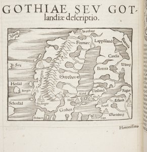 Cosmographia, Fol 830, 1544 av Sebastian Munster