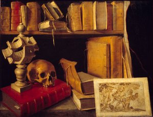 Fåfänga med solur. Målning av Sebastian Stoskopff (1597-1657)