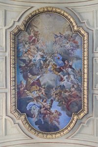 Santa Cecilias apoteos av Sebastiano Conca
