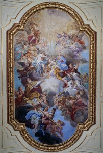 The Apoteosis of St Cecilia (fresk
