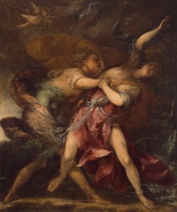 Apollo och Daphne (olja på duk)