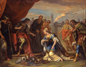 The Continence of Scipio, c.1708-1710 av Sebastiano Ricci
