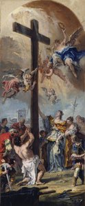 Upphöjelsen av det sanna korset av Sebastiano Ricci