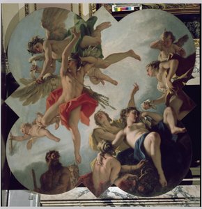 Kärlekens straff (olja på duk av Sebastiano Ricci