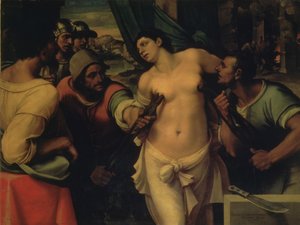 Den heliga Agathas martyrskap, 1520
