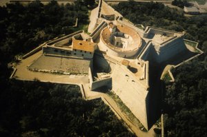 Fyrkantigt fort i Antibes, Vaubans befästning (1600-talet).