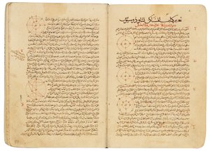Ett kompendium av avhandlingar om astronomi och matematik av Nasir Al-Din Muhammad bin Al-Hasan Al-Tusi av Seljuq Dynasty
