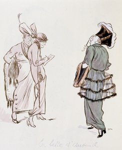 Fantastisk kostymmodell ("The Belle d