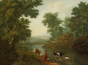 Landskap i Sankt Petersburgs omgivningar av Semyon Fyodorovich Shchedrin