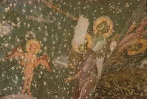 Änglar från den sista domen, 1300-talet (detalj)
