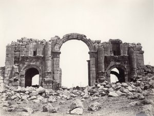 Hadrianus båge vid ingången till Jerash