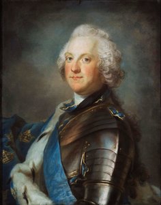 Porträtt av Adolph Frederick, 1710-1771, kung av Sverige, mellan 1751-1786.