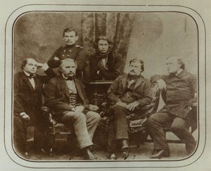 Samtida: Ivan Goncharov, Ivan Turgenev, Leo Tolstoy, Dmitry Grigorovich, Alexander Druzhinin och av Sergei Lvovich Levitsky