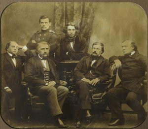Samtida: Ivan Goncharov, Ivan Turgenev, Leo Tolstoy, Dmitry Grigorovich, Alexander Druzhinin och
