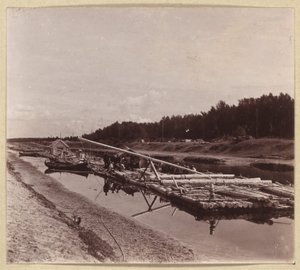 Timmerflottar, Volga-Baltic Waterway, Ryssland