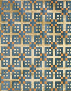 Olovyanishnikov Manufactory Half-Silk Satin, början av 1900-talet (textil)