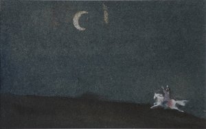 Illustration till Sagan om den döda prinsessan och de sju riddarna