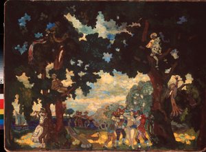 Harlequinad. (Caraktererna i Commedia dell