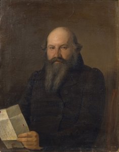 Porträtt av Osip Mikhailovich Senkov 1790-1851, 1836