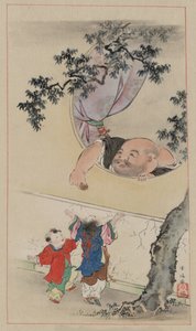 Hotei, 1878 av Settei Hasegawa