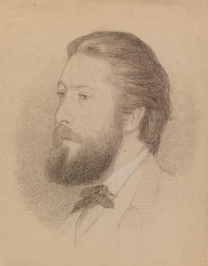 Porträtt av en man av Severin Falkman