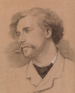 Porträtt av en man av Severin Falkman