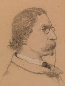 Porträtt av en man av Severin Falkman