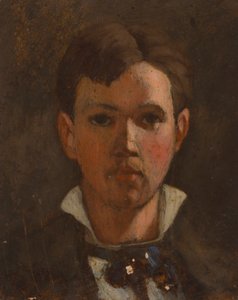 Porträtt av en ung man av Severin Falkman