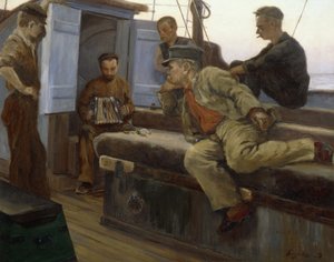 Bryt ombord / inte i tjänst av Severin Segelcke