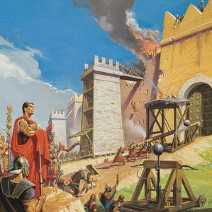 Anfall mot Kartago av Severino Baraldi