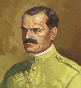 Överste Gaillard (gouache på papper) av Severino Baraldi