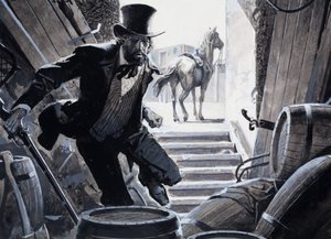 William Bent (gouache på papper) av Severino Baraldi