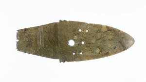 Dolk-blad av Shang Dynasty Chinese School