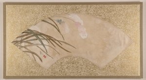 Blommor och blad av Shibata Zeshin