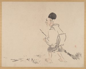 Målning, 1800-talet. av Shibata Zeshin